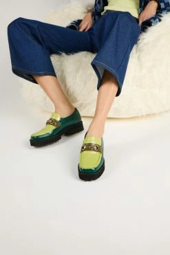 Intentionally Blank NEW SHOES HK-2 Loafer Forest Floor Combo