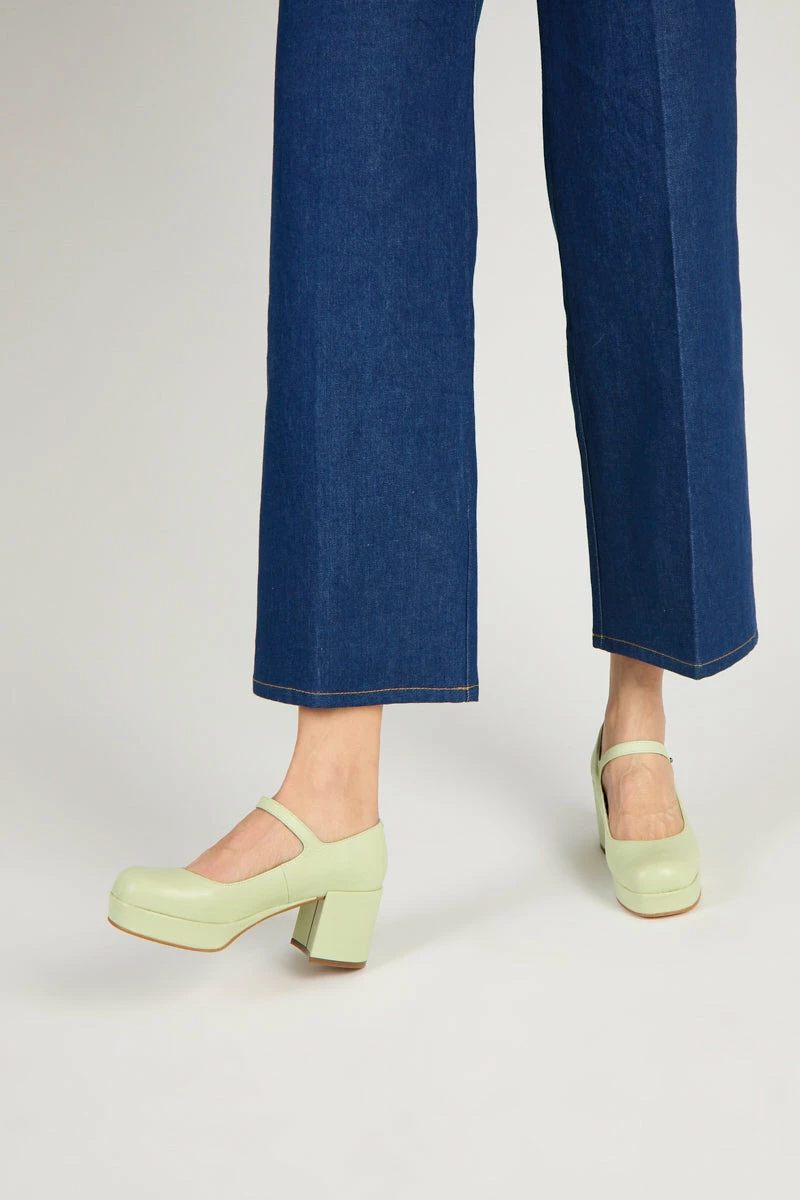 Intentionally Blank NEW ARRIVALS MIKA PLATFORM MARY JANE Green Tea 4 Intentionally Blank NEW ARRIVALS MIKA PLATFORM MARY JANE Green Tea