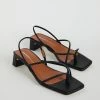Intentionally Blank FREYA HEELED SANDAL Black NEW ARRIVALS