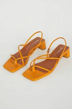 Intentionally Blank FREYA HEELED SANDAL Mandarin