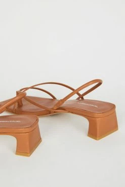 Intentionally Blank NEW ARRIVALS FREYA HEELED SANDAL Tan 12 Intentionally Blank NEW ARRIVALS FREYA HEELED SANDAL Tan