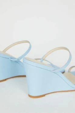 Intentionally Blank NEW SHOES GRETTA WEDGE Sky