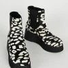 Intentionally Blank HAMMER PLATFORM BOOT Black White 2 Intentionally Blank HAMMER PLATFORM BOOT Black White