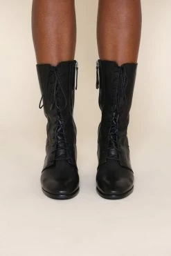 Intentionally Blank SHOES HARRIS LACE UP BOOT Black