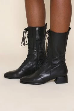 Intentionally Blank SHOES HARRIS LACE UP BOOT Black