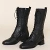 Intentionally Blank SHOES HARRIS LACE UP BOOT Black