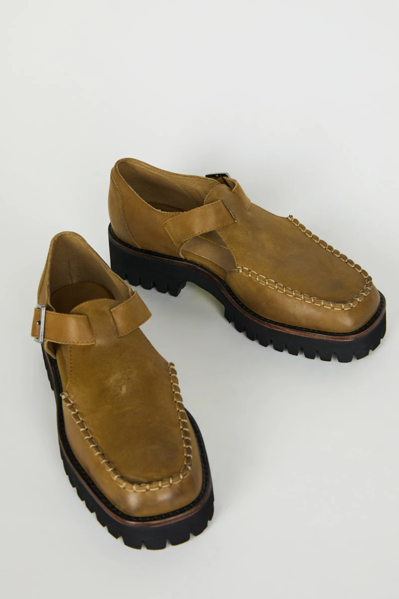 Intentionally Blank NEW SHOES HELLO LOAFER Khaki 3 Intentionally Blank NEW SHOES HELLO LOAFER Khaki