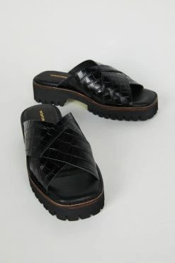 Intentionally Blank HIJINX SANDAL Black