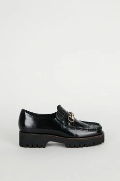 Intentionally Blank SHOES HK-2 Loafer Black Croc 13 Intentionally Blank SHOES HK-2 Loafer Black Croc
