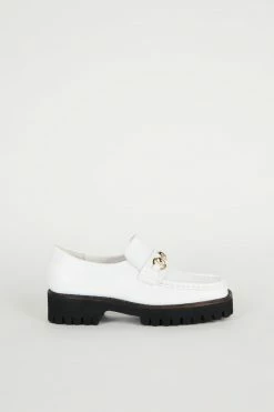 Intentionally Blank SHOES HK-2 Loafer White Croc