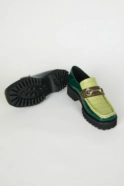 Intentionally Blank NEW SHOES HK-2 Loafer Forest Floor Combo
