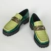 Intentionally Blank NEW SHOES HK-2 Loafer Forest Floor Combo