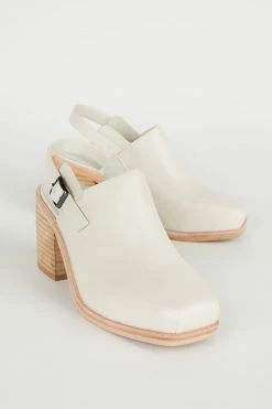 Intentionally Blank HONCHO MULE Cream SHOES