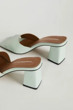 Intentionally Blank NEW ARRIVALS HOUSE HEEL Light Blue