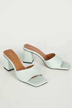 Intentionally Blank NEW ARRIVALS HOUSE HEEL Light Blue