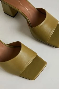 Intentionally Blank HOUSE HEEL Olive NEW ARRIVALS