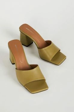 Intentionally Blank HOUSE HEEL Olive NEW ARRIVALS