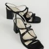 Intentionally Blank SHOES IF HEELED SANDAL Black