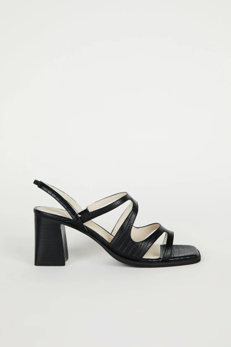 Intentionally Blank SHOES IF HEELED SANDAL Black 8 Intentionally Blank SHOES IF HEELED SANDAL Black
