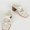Intentionally Blank IF HEELED SANDAL Cream SHOES