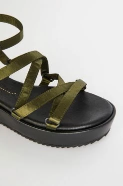 Intentionally Blank SUM-2 FLATFORM SANDAL Khaki SHOES 9 Intentionally Blank SUM-2 FLATFORM SANDAL Khaki SHOES