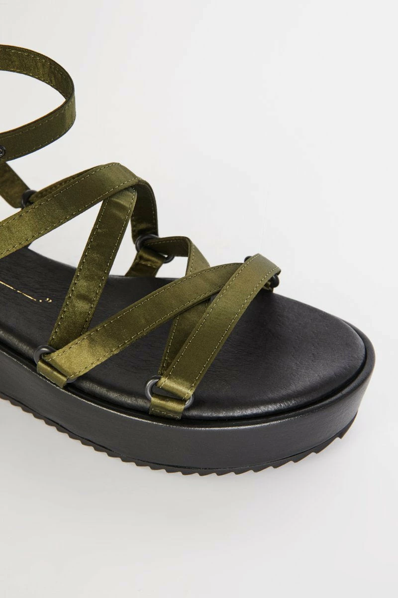 Intentionally Blank SUM-2 FLATFORM SANDAL Khaki SHOES 5 Intentionally Blank SUM-2 FLATFORM SANDAL Khaki SHOES