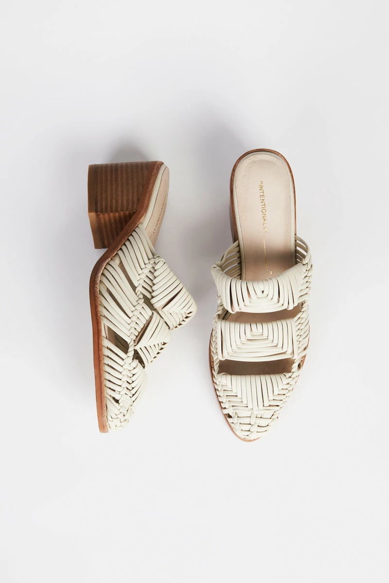 Intentionally Blank SHOES CALISTA MULE Cream 5 Intentionally Blank SHOES CALISTA MULE Cream