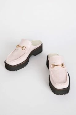 Intentionally Blank KOWLOON LOAFER MULE Pink