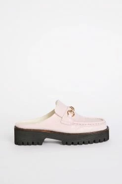 Intentionally Blank KOWLOON LOAFER MULE Pink