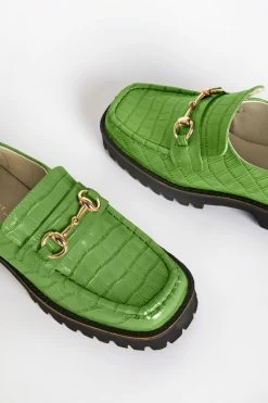 Intentionally Blank HK-2 Loafer Apple Green 9 Intentionally Blank HK-2 Loafer Apple Green