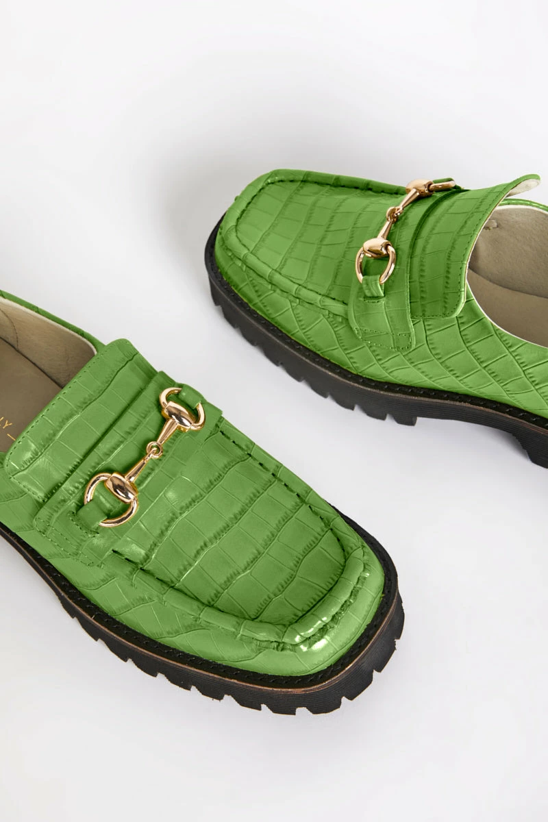 Intentionally Blank HK-2 Loafer Apple Green 5 Intentionally Blank HK-2 Loafer Apple Green