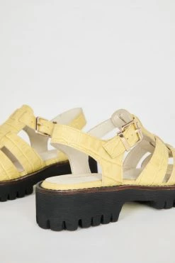 Intentionally Blank HADDIE FISHERMAN SANDAL Citrus NEW SHOES