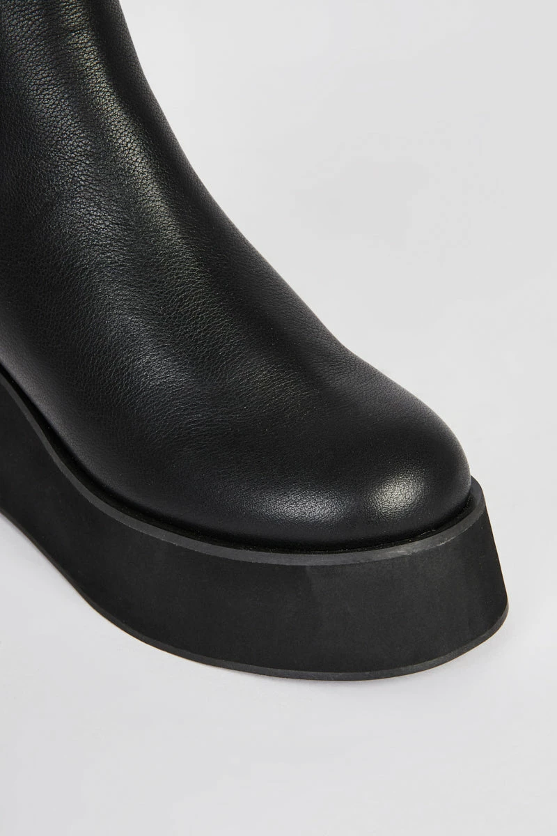 Intentionally Blank HAMMER PLATFORM BOOT Black SHOES 5 Intentionally Blank HAMMER PLATFORM BOOT Black SHOES