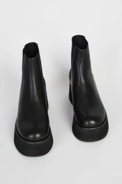 Intentionally Blank HAMMER PLATFORM BOOT Black SHOES