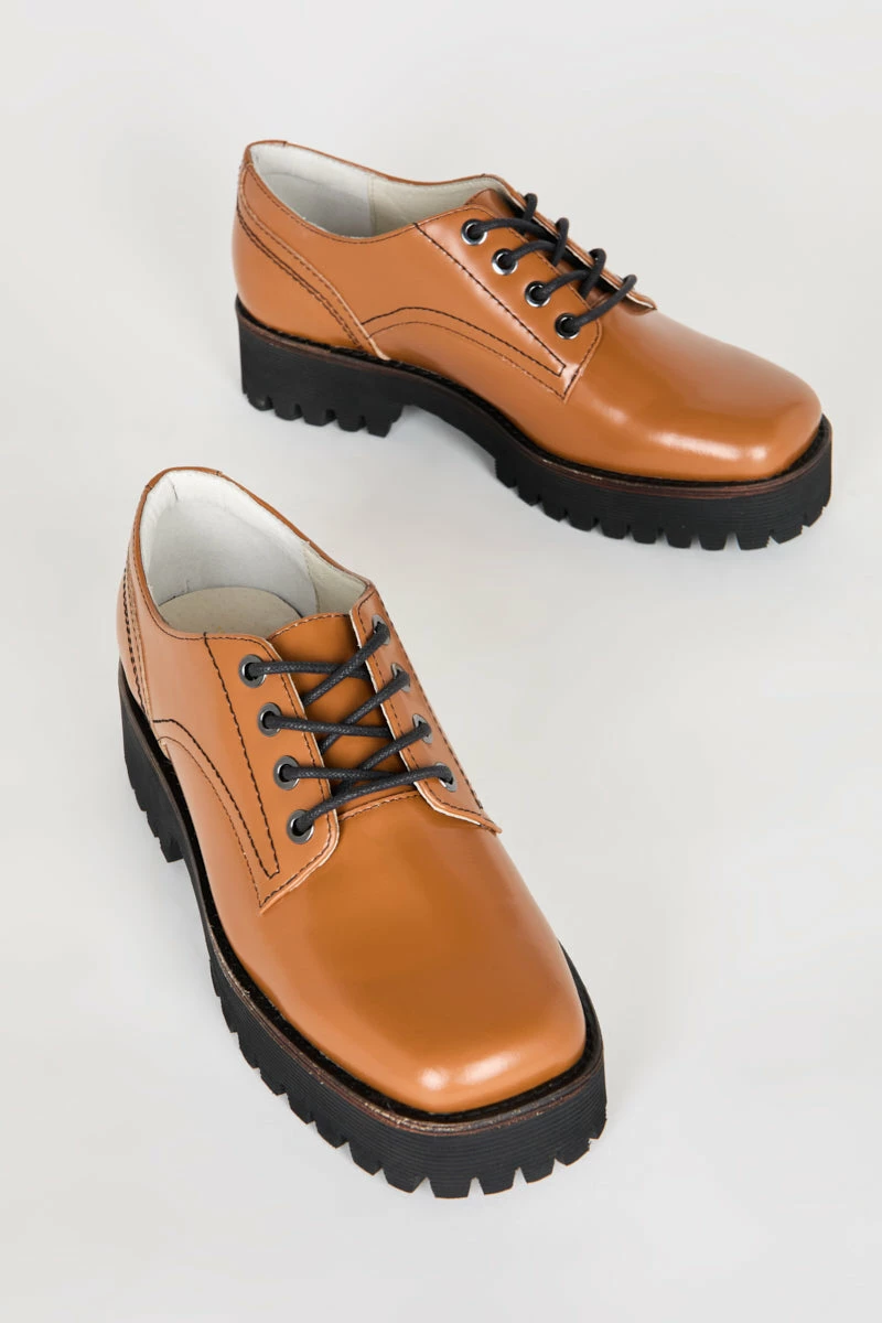 Intentionally Blank LOAFERS QUEEN STREET OXFORD Caramel 3 Intentionally Blank LOAFERS QUEEN STREET OXFORD Caramel