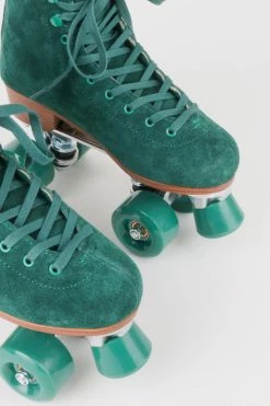 Intentionally Blank RINK ROLLER SKATE Emerald Green IB ROLLER SKATES