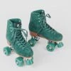 Intentionally Blank RINK ROLLER SKATE Emerald Green IB ROLLER SKATES