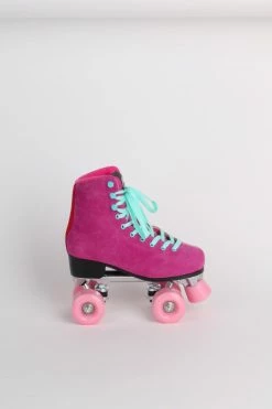 Intentionally Blank IB ROLLER SKATES PLUS ONE ROLLER SKATE Fuchsia Combo