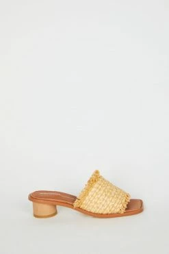 Intentionally Blank NEW SHOES INLAND HEELED SANDAL Natural 13 Intentionally Blank NEW SHOES INLAND HEELED SANDAL Natural