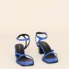 Intentionally Blank SHOES FAN HEEL Cobalt