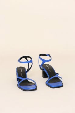Intentionally Blank SHOES FAN HEEL Cobalt
