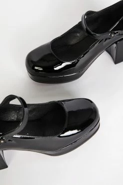 Intentionally Blank MIKA PLATFORM MARY JANE Black Patent 10 Intentionally Blank MIKA PLATFORM MARY JANE Black Patent