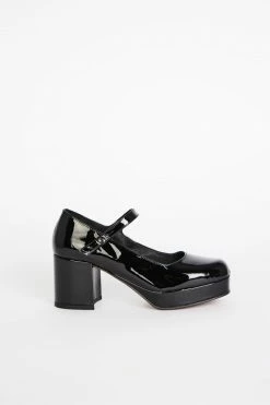 Intentionally Blank MIKA PLATFORM MARY JANE Black Patent 13 Intentionally Blank MIKA PLATFORM MARY JANE Black Patent