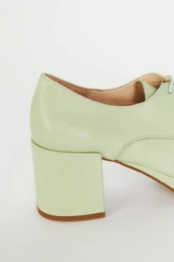 Intentionally Blank ALBANY PLATFORM OXFORD Green Tea SHOES