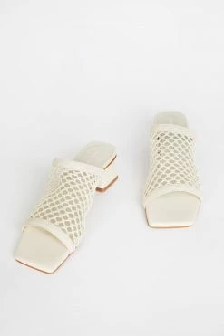 Intentionally Blank JAN SANDAL Cream SHOES