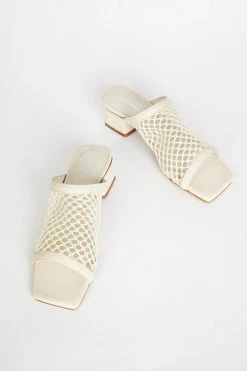 Intentionally Blank JAN SANDAL Cream SHOES