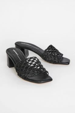 Intentionally Blank SELDA HEEL Black SHOES