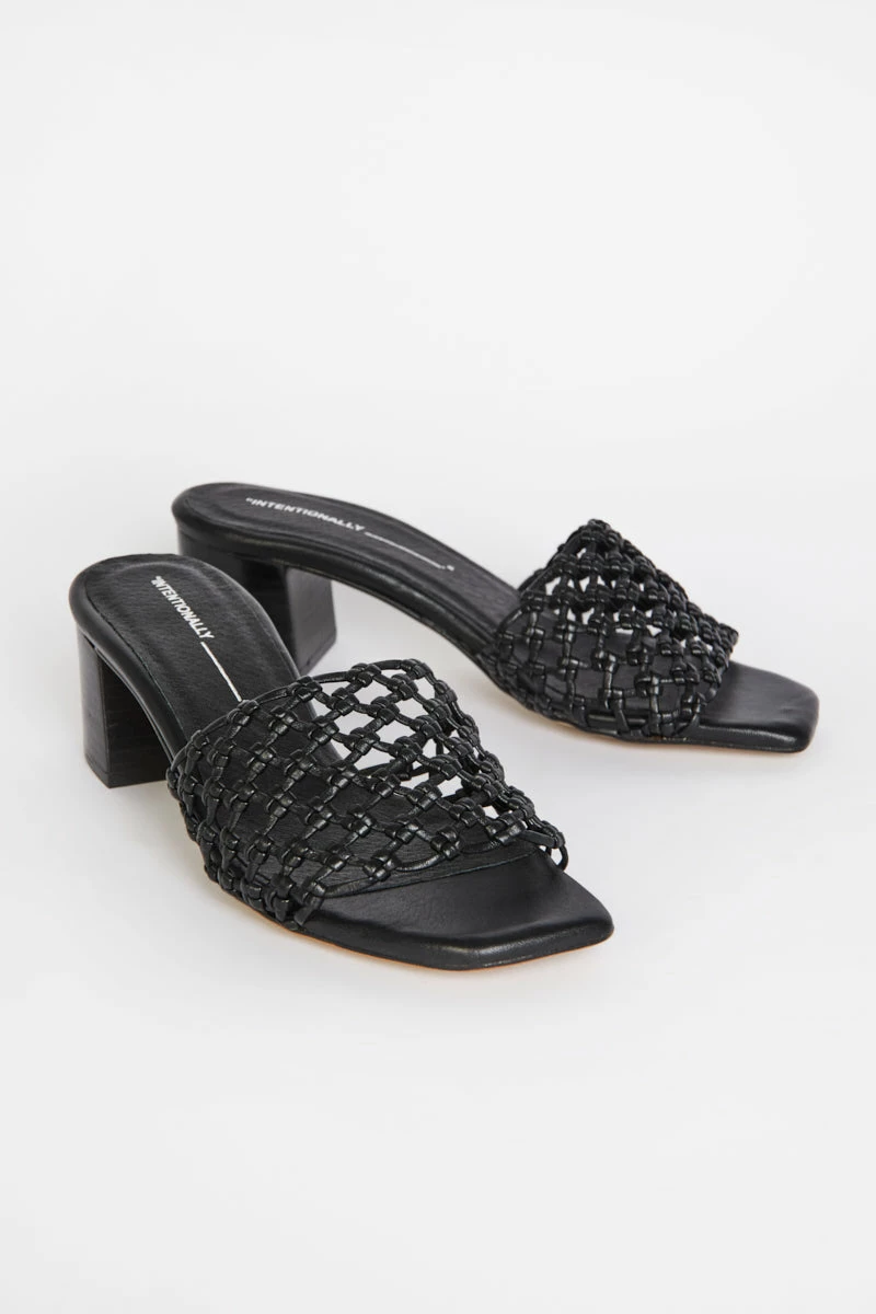 Intentionally Blank SELDA HEEL Black SHOES 3 Intentionally Blank SELDA HEEL Black SHOES