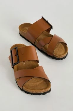 Intentionally Blank MEREDITH SANDAL Tan SHOES