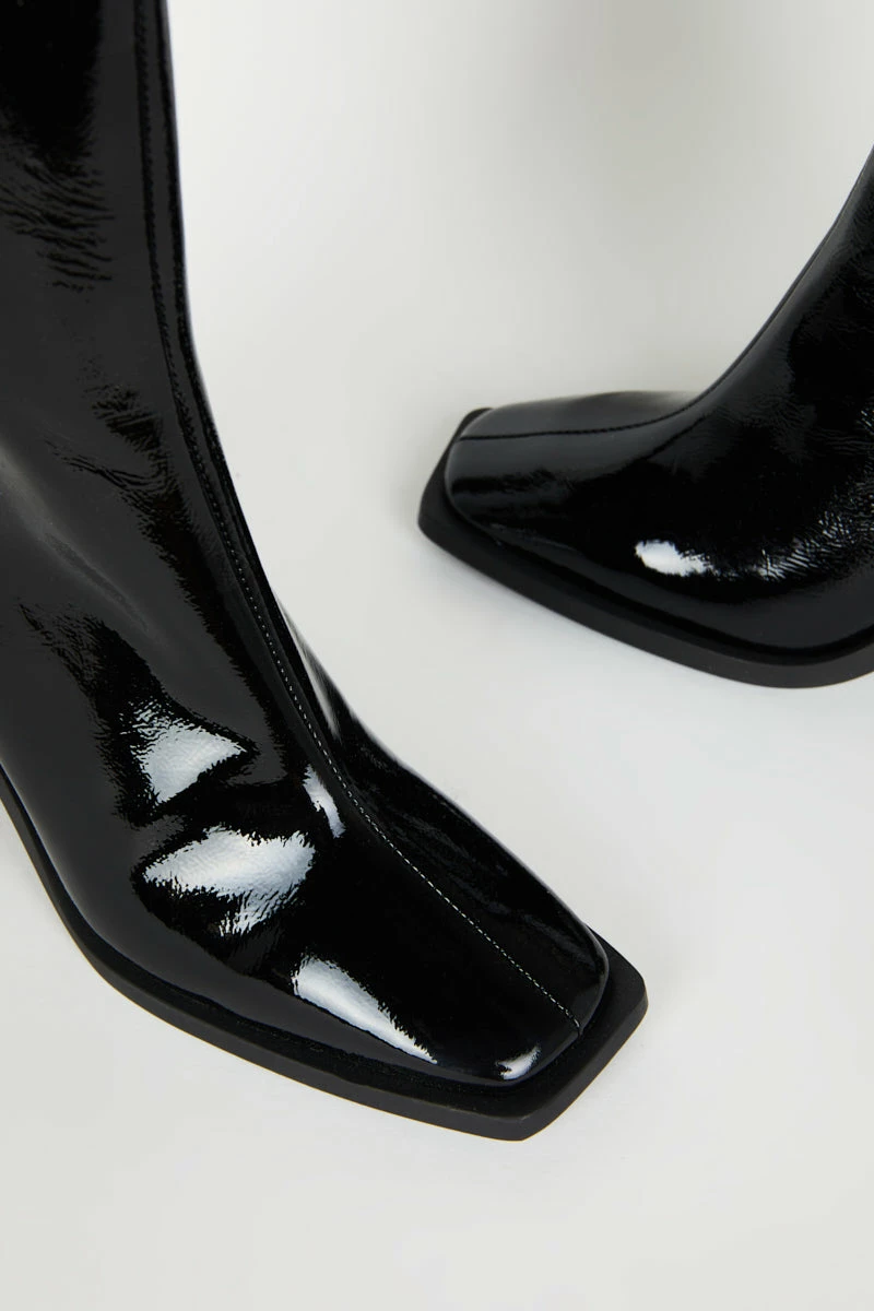Intentionally Blank EXTEND HEELED BOOT Black SHOES 5 Intentionally Blank EXTEND HEELED BOOT Black SHOES